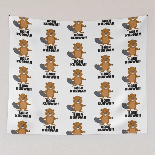 Item preview, Bóbr Kurwa designed and sold by the-craft-shop.