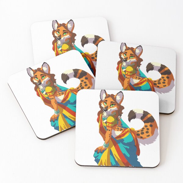 Item preview, Daphne Dhole Ducking Down Daintily   designed and sold by KlakkDrawsStuff.