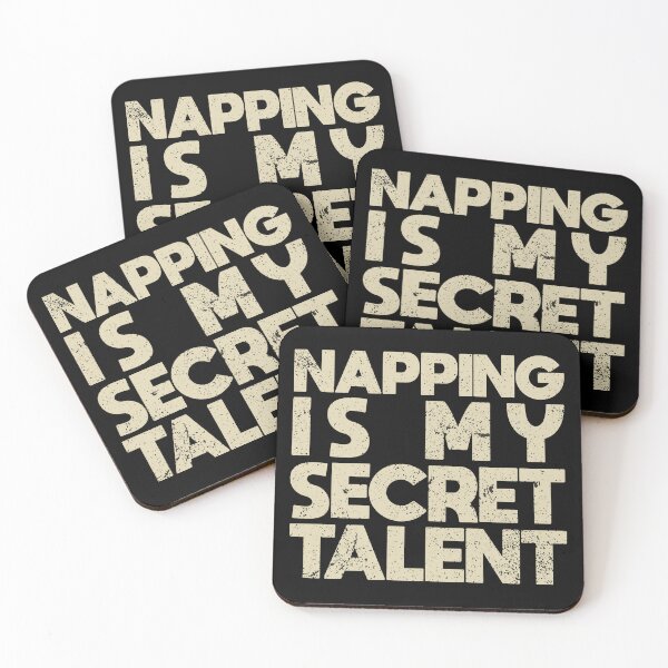 Item preview, Napping is my secret Talent love language funny sleeping lover designed and sold by REDDLINE.