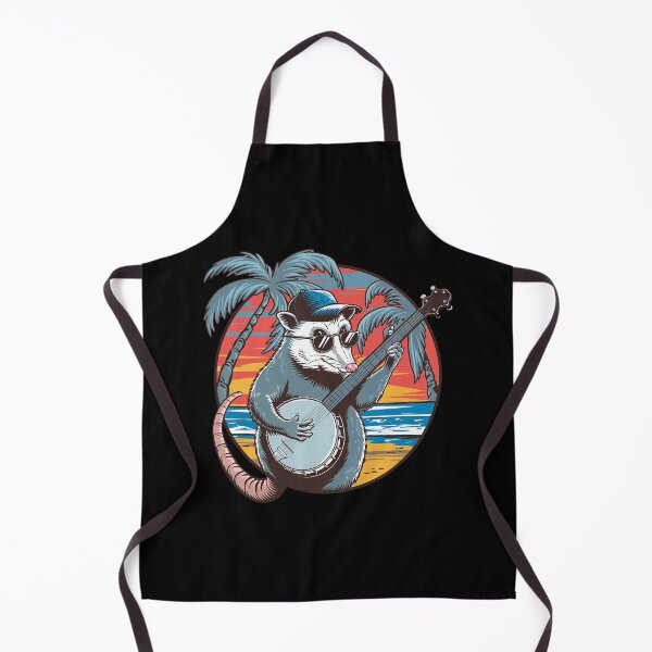 Item preview, Funny Opossum Playing Banjo designed and sold by GRABAPSHOP.