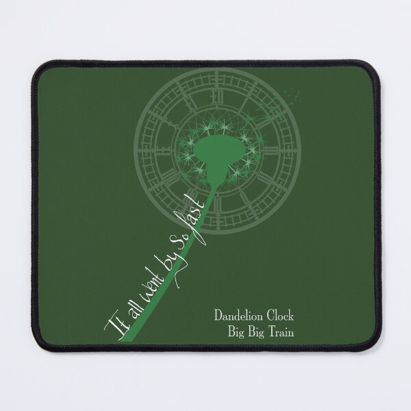 Item preview, Dandelion Clock - Big Big Train - All Went By (White Text) designed and sold by DescribeThePath.
