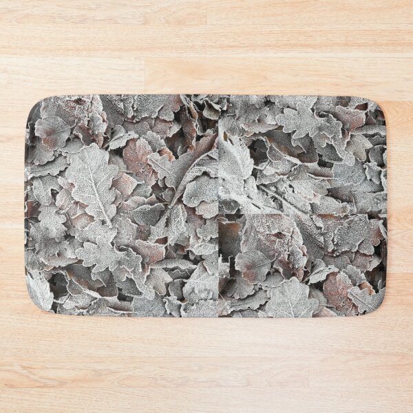 Item preview, Frosty winter leaves photograph  designed and sold by esvb.