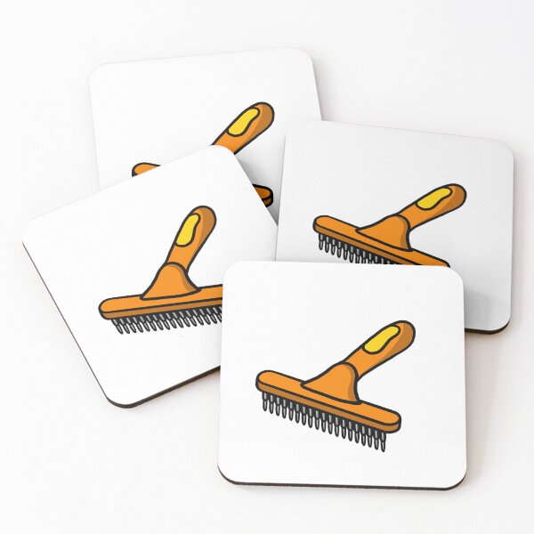 Item preview, Deshedding Rake designed and sold by honeybeepaper.