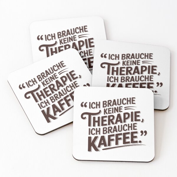 Item preview, Kaffee therapie  designed and sold by Coollzone.
