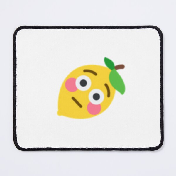 Item preview, Blushie Lemon - Emoji Icon designed and sold by MelterSkelter.