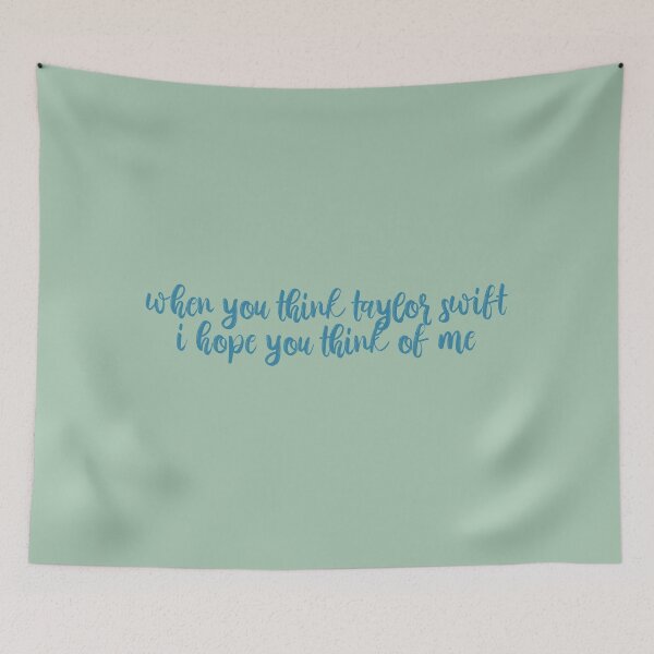 Item preview, When You Think Taylor Swift designed and sold by BoldNFresh.