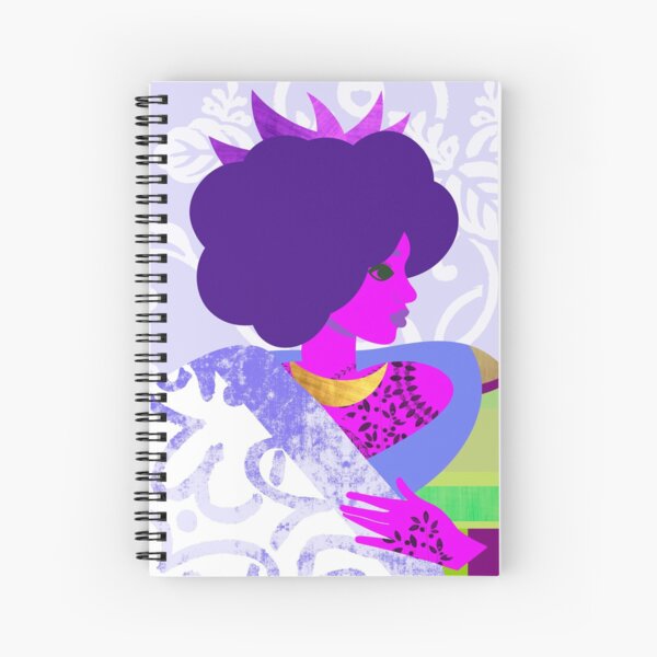 Queen's Robe Spiral Notebook