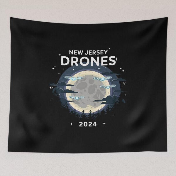 Item preview, Funny Drone, New Jersey Drones December 2024, Drone Sightings designed and sold by ArtByKatti.