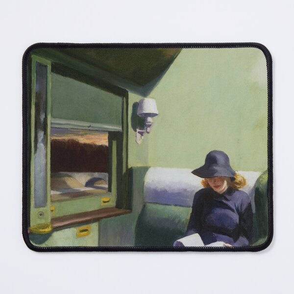 Item preview, Edward Hopper - Compartment Car designed and sold by irynaartbyim.