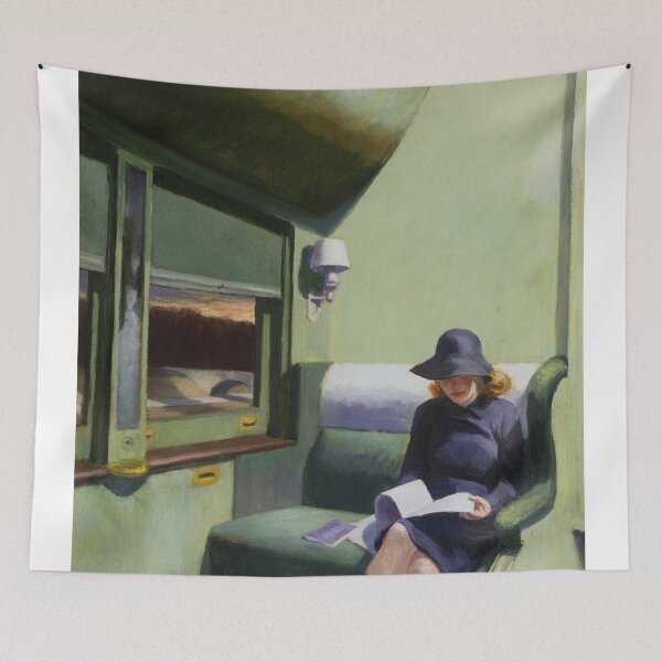 Item preview, Edward Hopper - Compartment Car designed and sold by irynaartbyim.