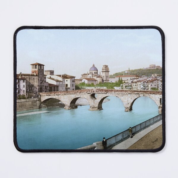 Item preview, Bridge in Verona designed and sold by 19th Century in Color.