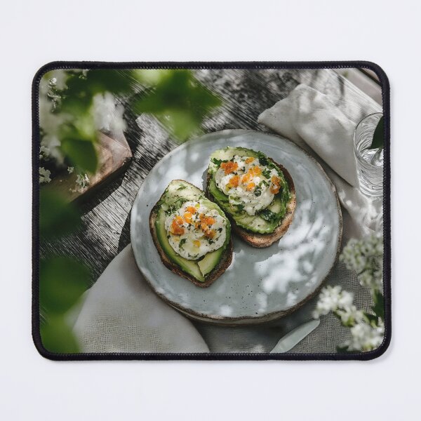 Item preview, Fresh brunch spread in a garden designed and sold by anytka.