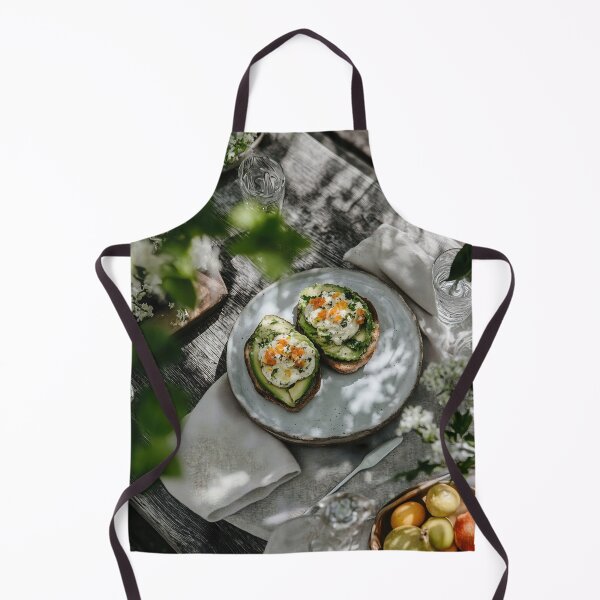 Item preview, Fresh brunch spread in a garden designed and sold by anytka.