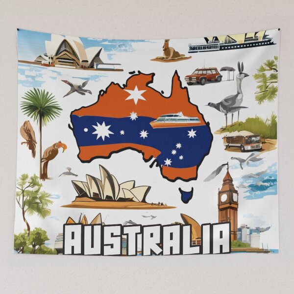 Item preview, Australian Souvenir designed and sold by GhumGham.