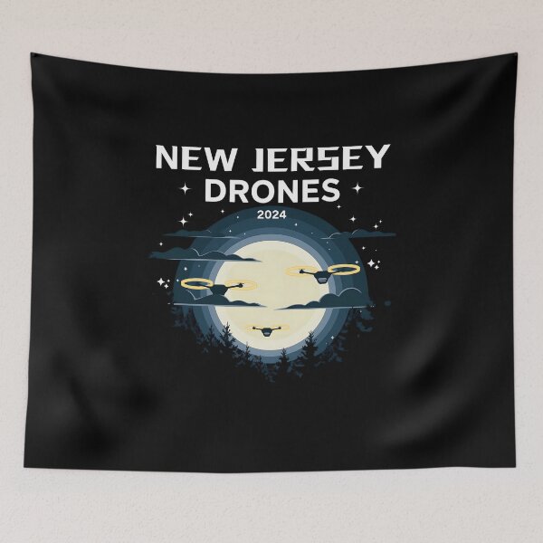 Item preview, Funny Drone, New Jersey Drones December 2024, Drone Sightings designed and sold by ArtByKatti.