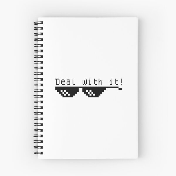 Item preview, Deal with it! designed and sold by the-craft-shop.
