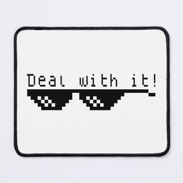 Item preview, Deal with it! designed and sold by the-craft-shop.