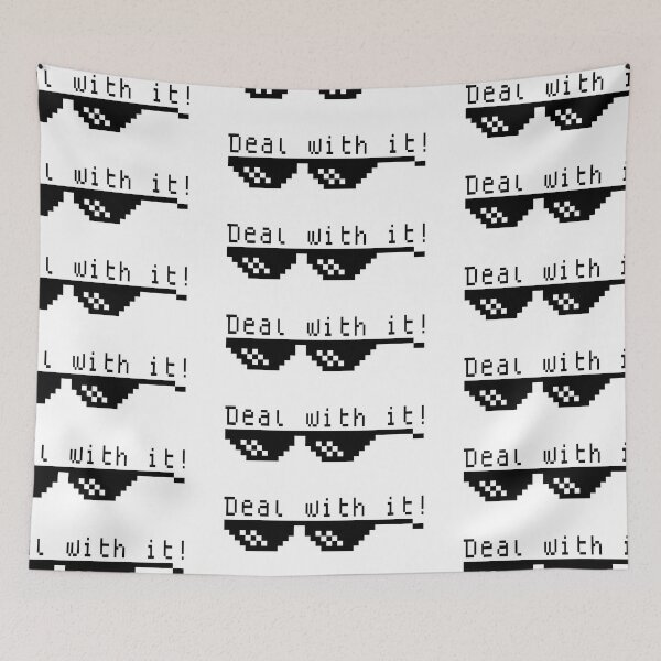 Item preview, Deal with it! designed and sold by the-craft-shop.