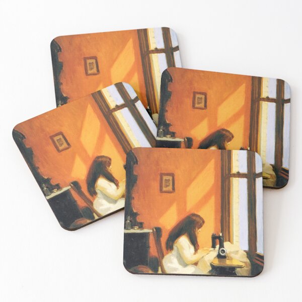 Item preview, Edward Hopper - girl at asewing machine  designed and sold by irynaartbyim.