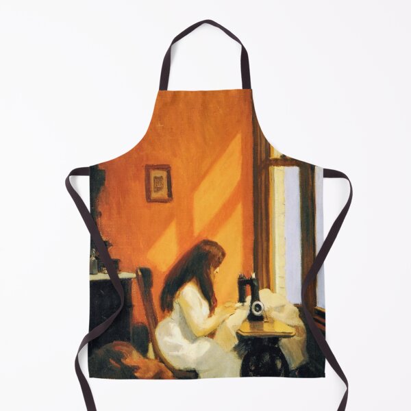 Item preview, Edward Hopper - girl at asewing machine  designed and sold by irynaartbyim.