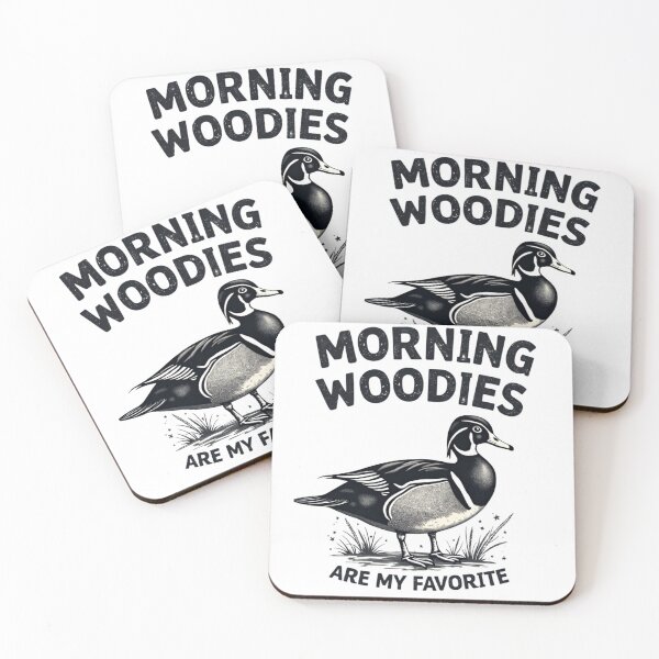 Item preview, Morning Woody My Favorite Duck Hunting designed and sold by ArtFromBeyond.