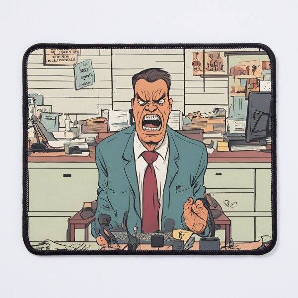Item preview, I hate my BOSS designed and sold by BrightHamster.