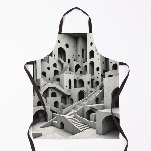 Item preview, Escher-Inspired Geometric Illusion designed and sold by ArtVibesX.