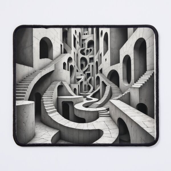 Item preview, Escher - Surreal Infinite World designed and sold by ArtVibesX.