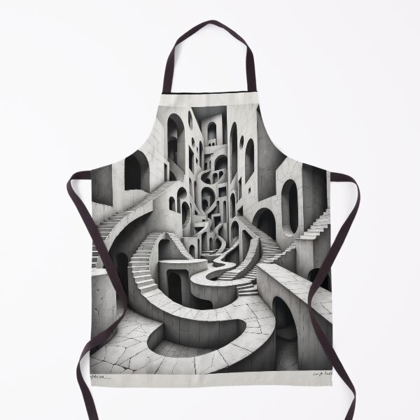 Item preview, Escher - Surreal Infinite World designed and sold by ArtVibesX.