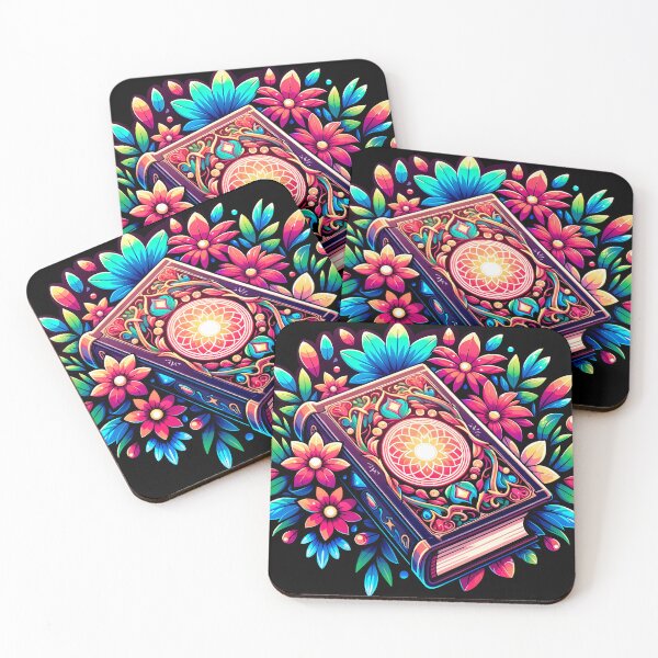Item preview, Flowery magic book designed and sold by CharmSpell.