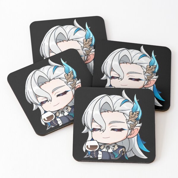 Item preview, Neuvillette Sticker Genshin Impact designed and sold by Astral Drop.