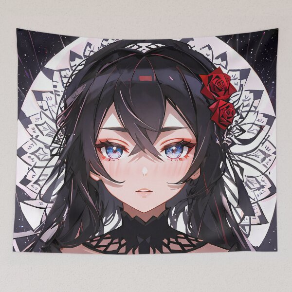 Item preview, A Shadowy Rose Captivates In Presuming Infinity designed and sold by Emmagium.