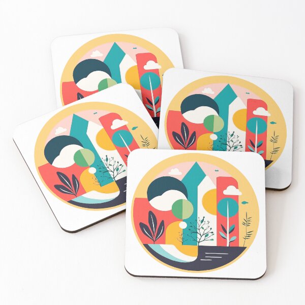 Item preview, Botanical Bauhaus Biosphere Vector Art designed and sold by That3DGeek.