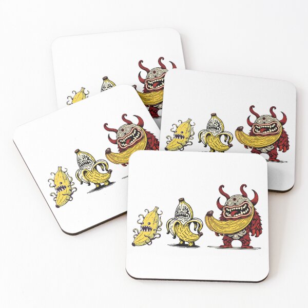 Item preview, Phases of the Banana Monster Possessed by a Yokai designed and sold by Yokai-Infinity.