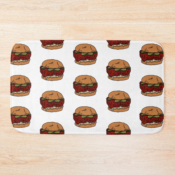 Item preview, Hot Chicken Sandwich designed and sold by honeybeepaper.