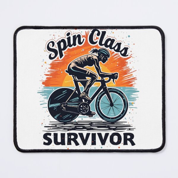 Item preview, spin class survivor designed and sold by Ismartista.