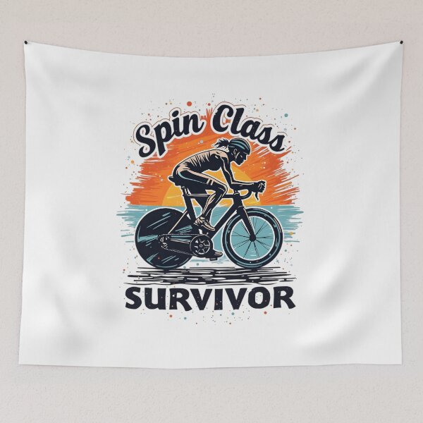 Item preview, spin class survivor  designed and sold by Ismartista.