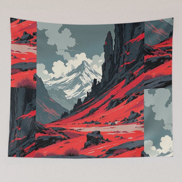 Item preview, Swept peaks meet desert designed and sold by MadeByHaresShop.