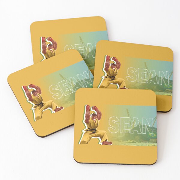 Item preview, Dynamic Brazilian Fighter - Sean-Inspired Art Design - Sheet, desk mat ser, mouse pad, puzzle, mugs designed and sold by MechanicalART.