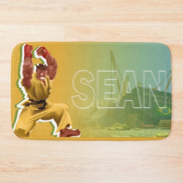 Item preview, Dynamic Brazilian Fighter - Sean-Inspired Art Design - Sheet, desk mat ser, mouse pad, puzzle, mugs designed and sold by MechanicalART.