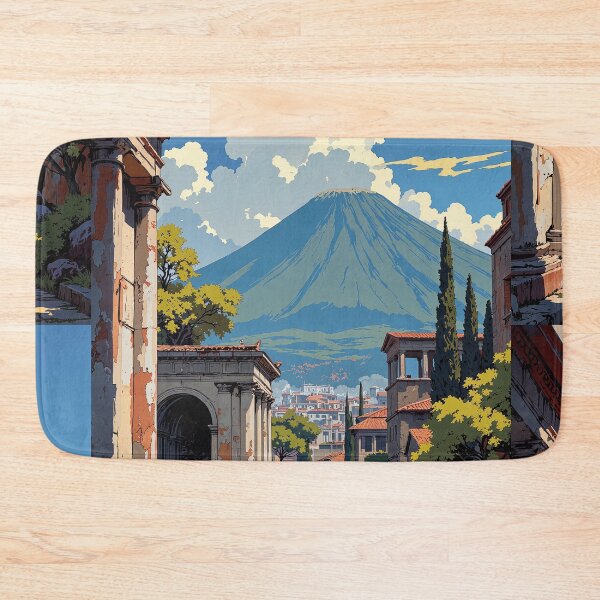 Item preview, Timeless echoes pompeii under the azure sky designed and sold by MadeByHaresShop.