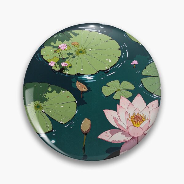 Item preview, Tranquil lily pad oasis designed and sold by MadeByHaresShop.