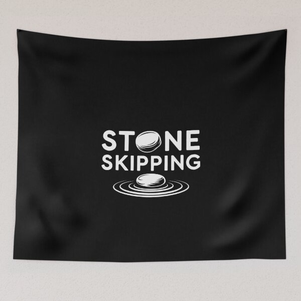 Item preview, Stone Skipping, Stone Skimming designed and sold by These_Prints.