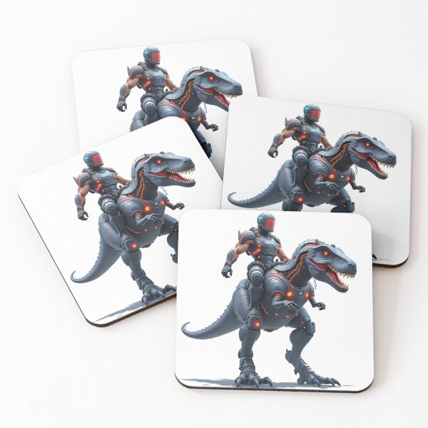 Item preview, Robot T-Rex mount designed and sold by JonelleTshirts.