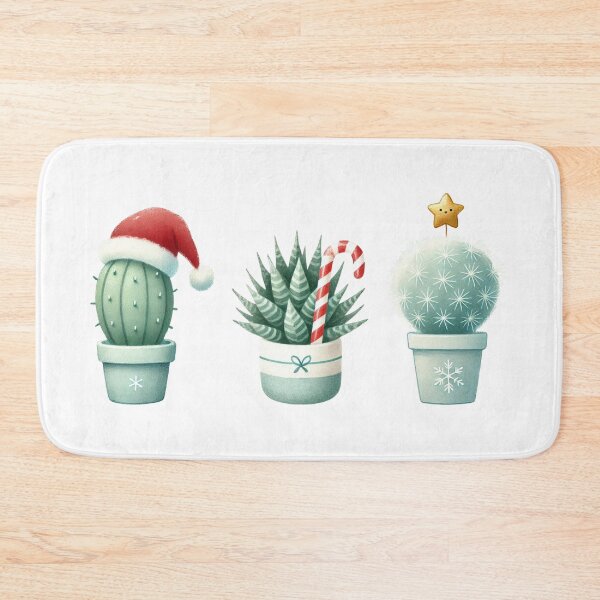 Item preview, Cute Holiday Succulents designed and sold by Petalette.