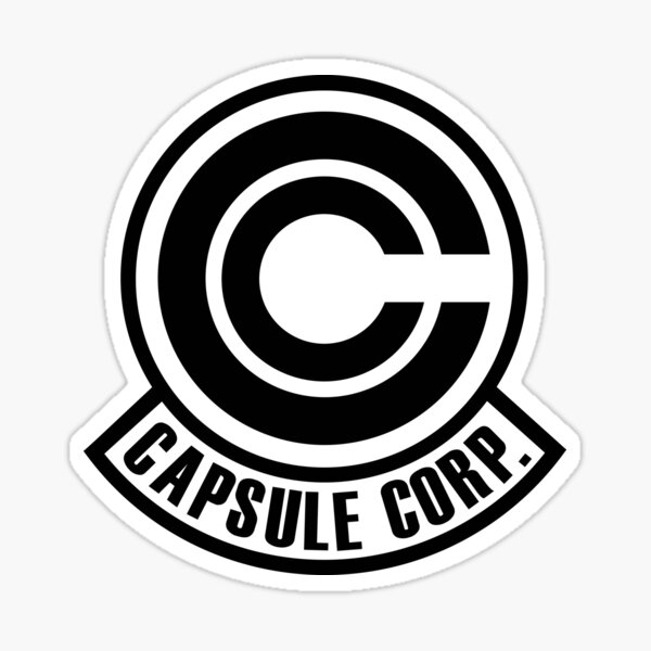 Item preview, Capsule Corp. Logo v2 Sticker/Shirt  designed and sold by NaniThreads.
