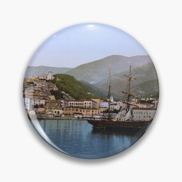 Item preview, San Remo harbor designed and sold by 19th Century in Color.