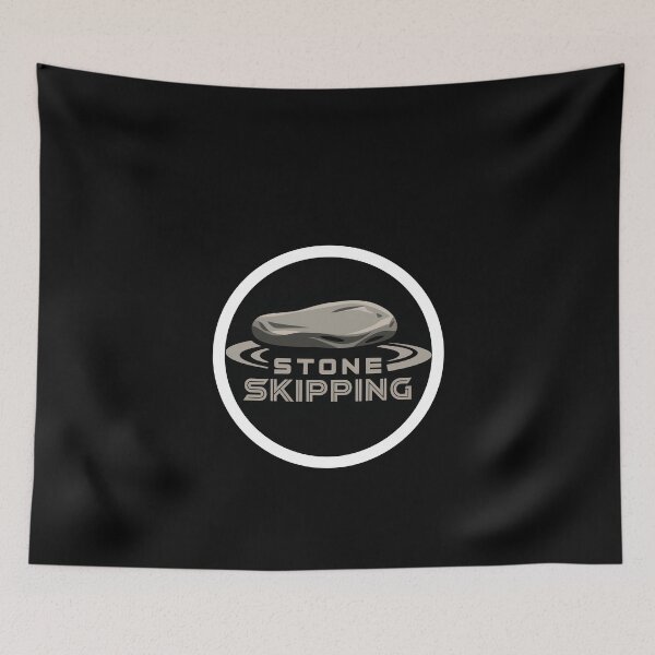 Item preview, Stone Skipping, Stone Skimming designed and sold by These_Prints.