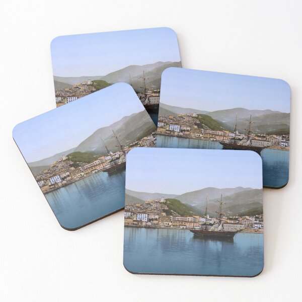 Item preview, San Remo harbor designed and sold by 19th Century in Color.