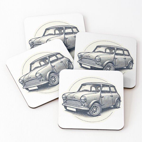 Item preview, Vintage Grey Car designed and sold by Porosenok.